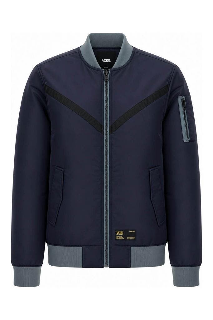 Vans Jas Jongens in maat 160 Blauw, Kinderen en Baby's, Kinderkleding | Overige, Jongen of Meisje, Zo goed als nieuw, Verzenden