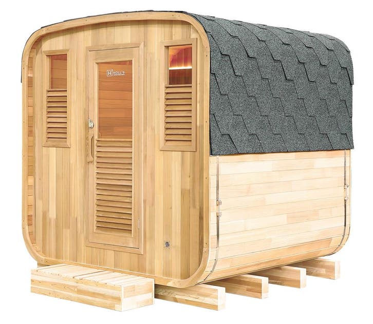 Buiten Sauna - GAÏA NOVA 205 x 205 x 220 cm, Tuin en Terras, Zwembad-toebehoren, Verzenden