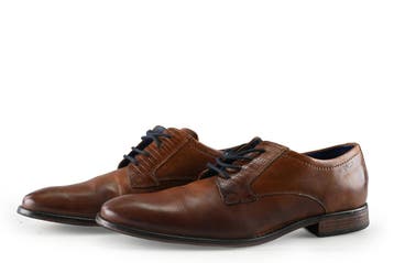 Bugatti Veterschoenen in maat 42 Cognac, Bugatti, Overige kleuren, Verzenden, Zo goed als nieuw