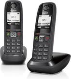Gigaset AS405 - Duo DECT telefoon - Zwart, Verzenden, Nieuw