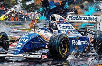 CREATIVE_HUB - Senna at Variante Tamburello XL 40 x120 cm, Nieuw