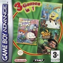 3 Games in 1 SpongeBob SquarePants + Rugrats + Tak Juju, Ophalen of Verzenden, Gebruikt