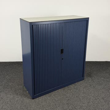 Aspa Archiefkast - Blauw | 137 x 120 x 47 cm, Ophalen of Verzenden, Gebruikt