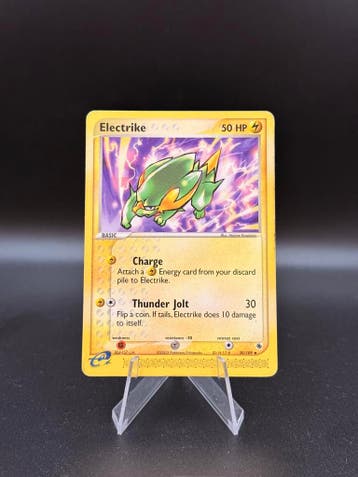 Pokemon EX Ruby & Sapphire Electrike #30/109, Verzenden, Gebruikt, Losse kaart