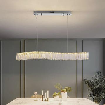 Moderne Kristallen Plafondlamp Hanglamp - Stijlvolle Verlich, Verzenden, Nieuw
