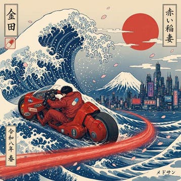 MEDSAN - Kanedas Red Wave () - UNIQUE WORK