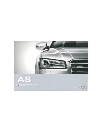 2014 AUDI A8 | S8 BROCHURE DUITS, Nieuw, Audi, Author