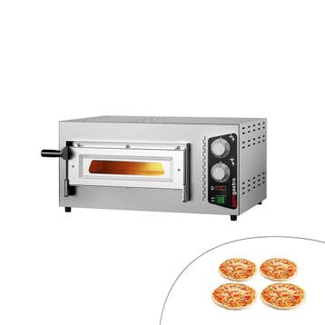 GGM Gastro | Elektrische pizzaoven Compact - (chamottebodem), Verzenden, Nieuw, GGM Gastro