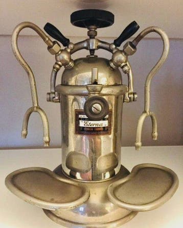 Koffiezetapparaat - Messing - Absolute rariteit: ETERNA di, Antiek en Kunst