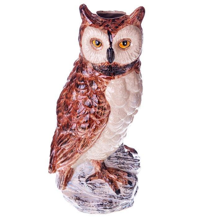 Vaas - Porselein - Owl, Antiek en Kunst, Kunst | Designobjecten