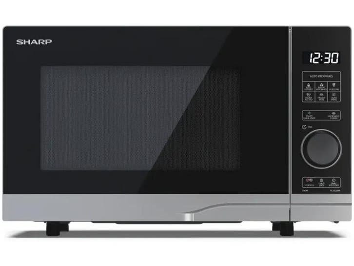 Sharp YC-PS204AE-S - Magnetron 20L 700W - Semi-digitaal, Witgoed en Apparatuur, Magnetrons, Zo goed als nieuw, Verzenden