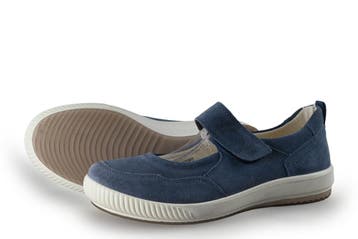 Legero Ballerinas in maat 37 Blauw, Ballerina's, Zo goed als nieuw, Legero, Verzenden