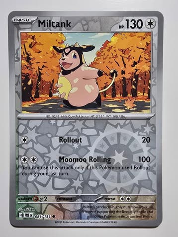MILTANK (PRISMATIC EVOLUTIONS 081/131) (REVERSE HOLO), Verzenden, Gebruikt