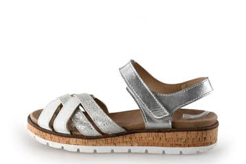 Aco Sandalen in maat 40 Zilver, Kleding | Dames, Aco, Overige kleuren, Verzenden, Sandalen of Muiltjes