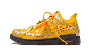 Nike Air Rubber Dunk Off-White University Gold, Kleding | Heren, Schoenen, Nieuw