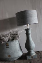 Cilinder lampenkap Kiss Dark grey 25 cm, Ophalen of Verzenden, Nieuw