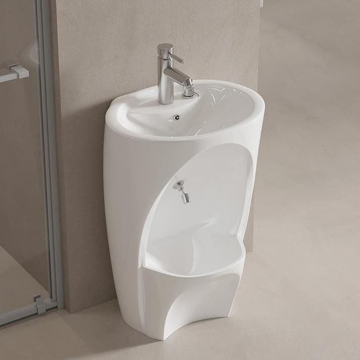 Hygiëne Fontein - Incl. Kraan en Afvoer Handen Voeten WEBO, Doe-het-zelf en Verbouw, Sanitair, Nieuw, Ophalen of Verzenden