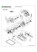 koolborstelset EST350 alle onderdelen eibenstock machines., Ophalen, Nieuw