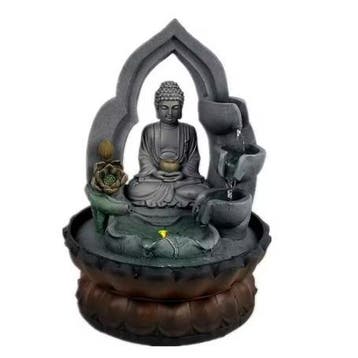 Bureaufontein Humilie –LED Waterdecoratie  Feng Shui Boeddha, Verzenden, Nieuw in verpakking
