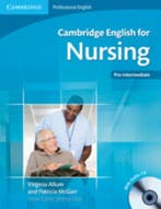 Cambridge English For Nursing Pre Intermediate 9780521141338, Boeken, Zo goed als nieuw