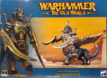 Tomb Kings of Khermi Necrosphinx (warhammer nieuw), Hobby en Vrije tijd, Ophalen of Verzenden, Nieuw
