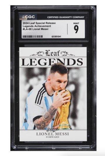2025 Leaf Lionel Messi Special Release Legends Achievement -, Nieuw