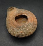Laat-Romeins / Vroeg-Byzantijns Terracotta olielamp - 73 mm