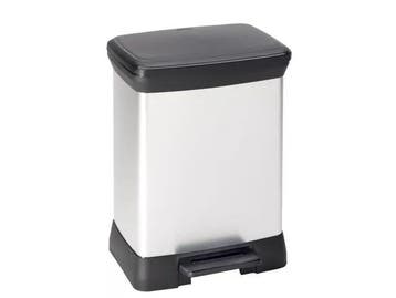 Curver Decobin Prullenbak 30L — gebruikt