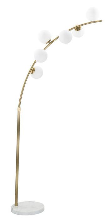 VLOERLAMP GLAMY ARC 6 LUCI CM 130X45X220-246 - 1712400000, Ophalen of Verzenden, Nieuw