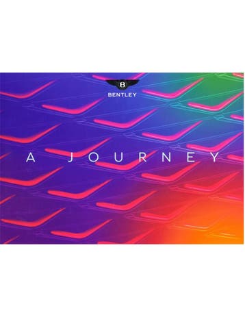 2023 BENTLEY A JOURNEY BROCHURE EDITIE 3 ENGELS, Nieuw, Author