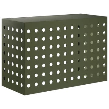 vidaXL Airconditioner hoes Olijfgroen 90 x 40 x 60 cm Staal, Verzenden, Nieuw