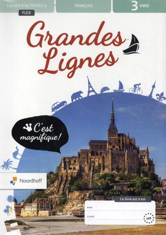 Grandes Lignes 3 vwo cahiers dactivitï¿½s 9789001895143, Boeken, Studieboeken en Cursussen, Zo goed als nieuw, Verzenden