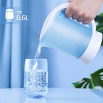 Waterkoker - Elektrisch  - 0.6L - 650W - Blauw, Verzenden, Zo goed als nieuw