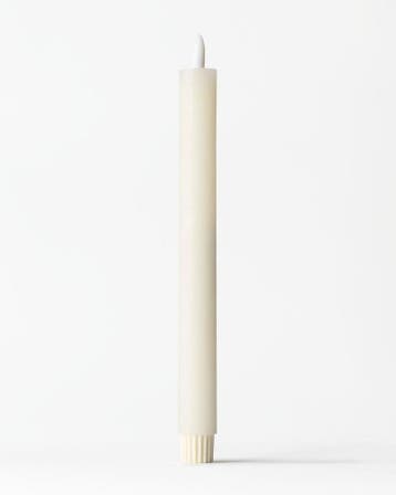 HEMA Led dinerkaars 2.5x27.3cm rustiek ivoor, Verzenden, Nieuw