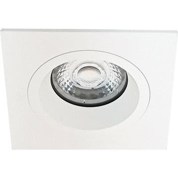 GU10 Inbouwspot Set - Mat Wit - Inbouw Vierkant - Philips -, Ophalen of Verzenden, Nieuw, Plafondspot of Wandspot