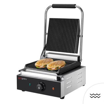 GGM Gastro | Contactgrill - 1800W - platen: boven & onder |, Verzenden, Nieuw