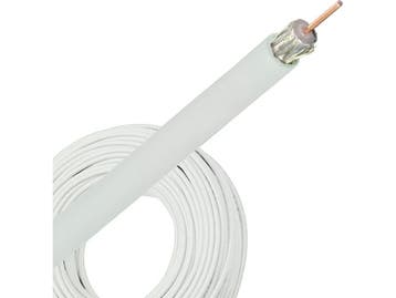 BEDEA TELASS 100 - Coaxkabel 75 Ohm - 100 Meter - Wit, Verzenden, Nieuw