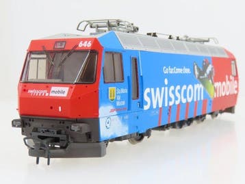 Bemo H0m - 1259 136 - Elektrische locomotief (1) - Ge 4/4, Hobby en Vrije tijd, Modeltreinen | H0, Nieuw