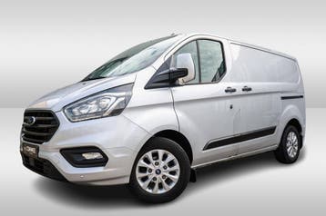 Ford Transit Custom 280 2.0 TDCI L1H1 Trend, Stof, Gebruikt, Zwart, Dealer onderhouden