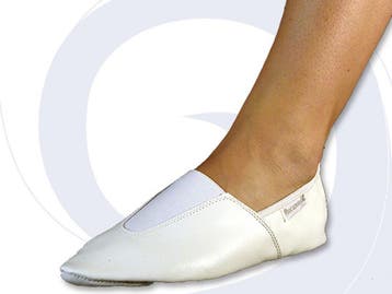 TT-gymnastics turnschoen zwart en wit, Kindermaat 122 t/m 140, Nieuw, Wit, Turnschoenen