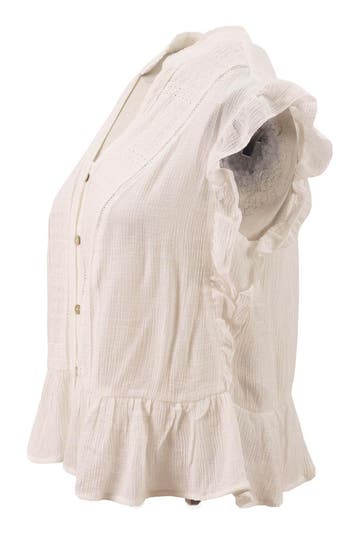 Only Blouse in maat M Wit, Only, Verzenden, Zo goed als nieuw, Wit
