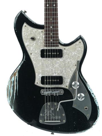 Novo Serus J Starry Night over Sonic Blue (Instrument), Ophalen of Verzenden, Nieuw, Solid body