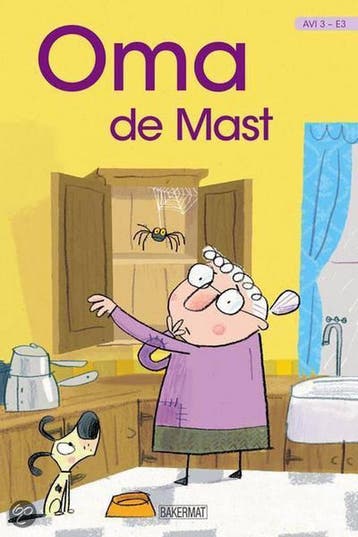 Oma de mast / Lezen is leuk! 9789054619895 Russel Punter, Verzenden, Zo goed als nieuw, Russel Punter