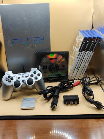 Sony - Playstation 2 - PS2 Silver, Limited Edition, lotto, Nieuw