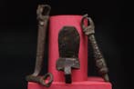 Renaissance 3 x Iron Onderdelen van het musketmechanisme -