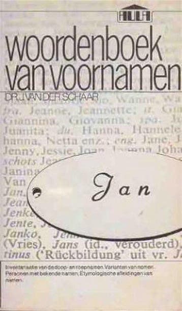 Woordenboek van voornamen - Schaar 9789027448835, Verzenden, Gelezen, Schaar