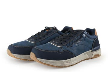 Mustang Sneakers in maat 42 Blauw, Kleding | Heren, Verzenden, Blauw, Sneakers of Gympen, Mustang