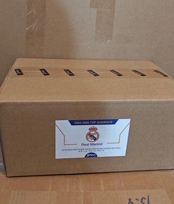 2025/26 DAKA Real Madrid FC Top Audience Series 2 - 1 Case -, Nieuw