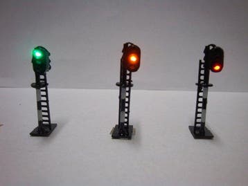 Seinen N - Modeltrein verlichting (10) - Light signals green, Hobby en Vrije tijd, Modeltreinen | N-Spoor, Nieuw