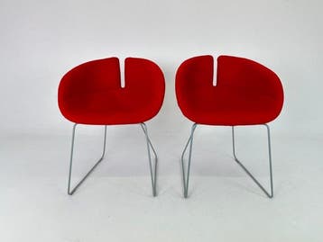 Moroso - Patricia Urquiola - Fauteuil - fjord - Staal,